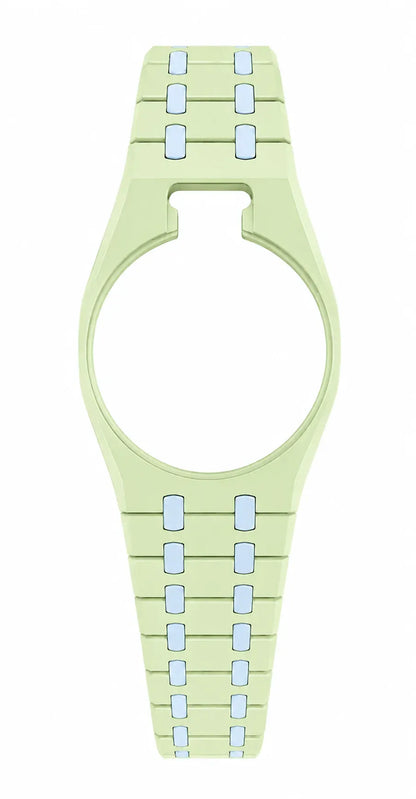 Blaue Acht 2-Tone AP x Swatch Wristband Conversion Bracelet