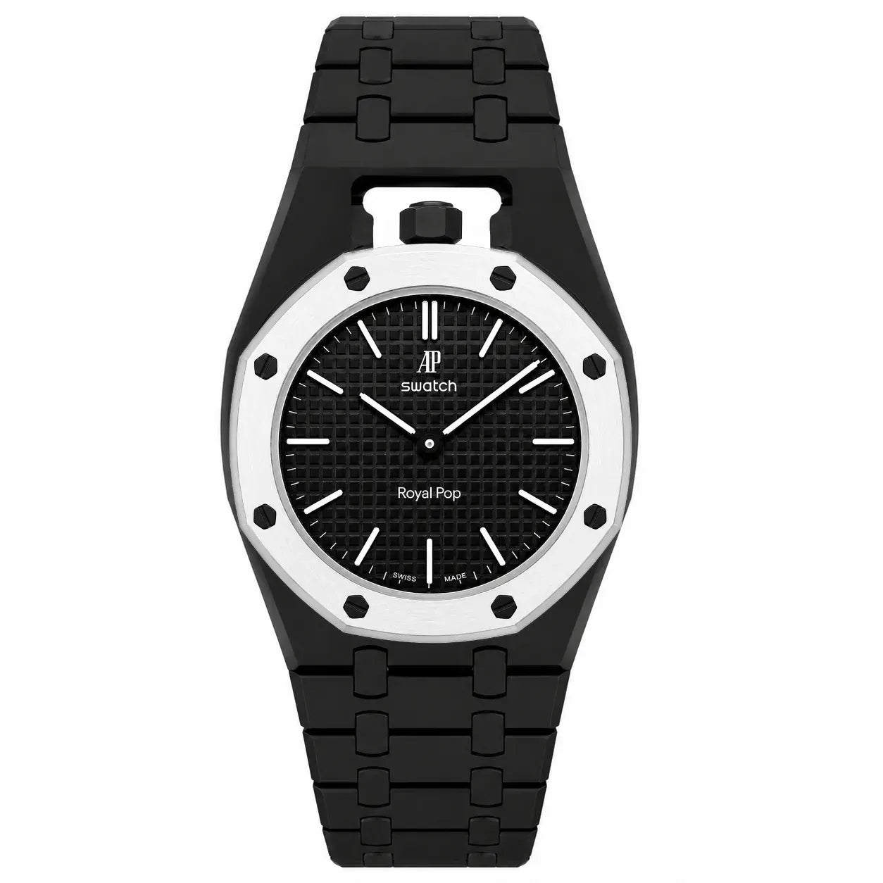 Black Northline AP x Swatch Wristband Conversion Bracelet