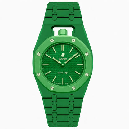 Green Northline AP x Swatch Wristband Conversion Bracelet