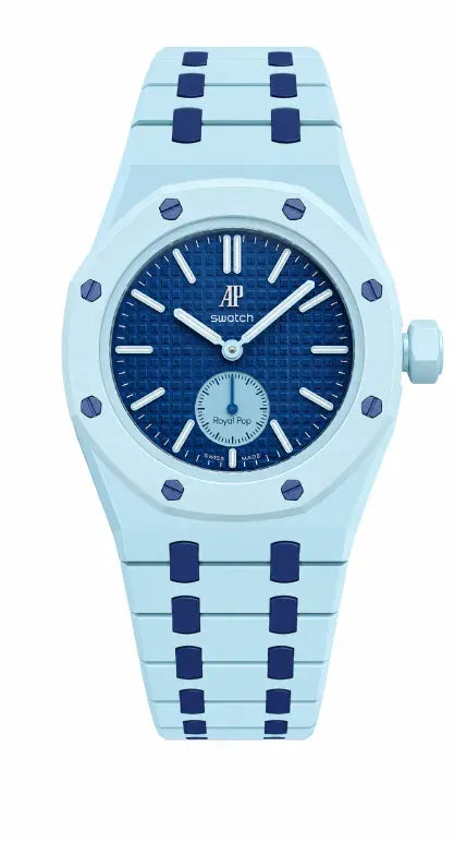 Lan Ba 2-Tone AP x Swatch Wristband Conversion Bracelet