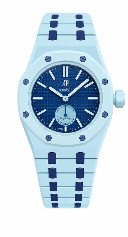 Lan Ba 2-Tone AP x Swatch Wristband Conversion Bracelet