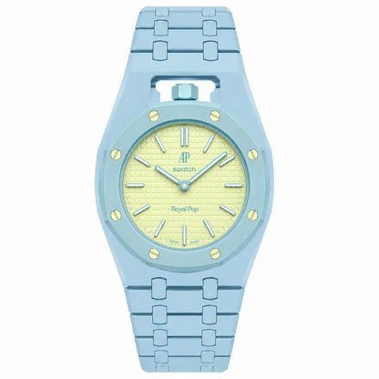 Light Blue Northline AP x Swatch Wristband Conversion Bracelet