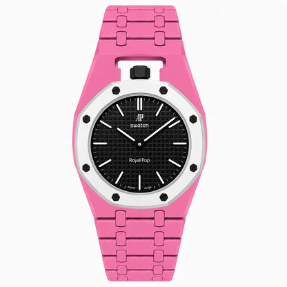 Pink Northline AP x Swatch Wristband Conversion Bracelet