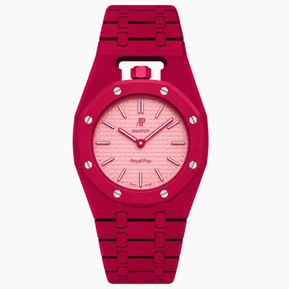 Red Northline AP x Swatch Wristband Conversion Bracelet