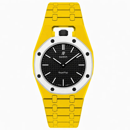 Yellow Northline AP x Swatch Wristband Conversion Bracelet