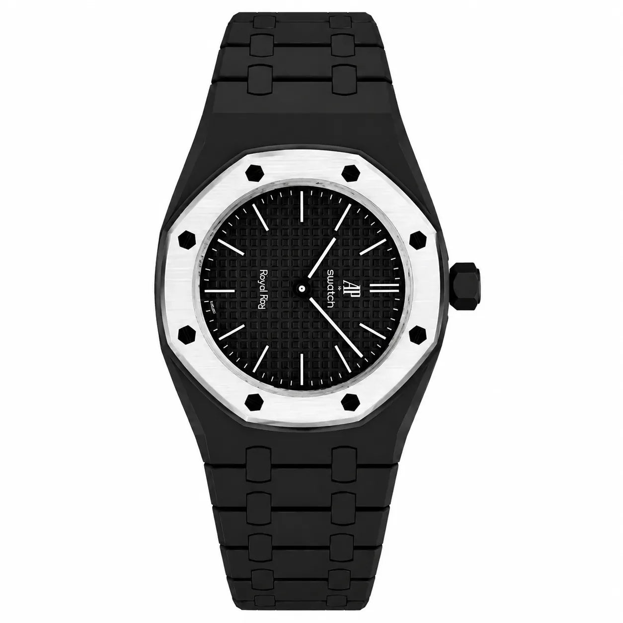 Black Northline AP x Swatch Wristband Conversion Bracelet