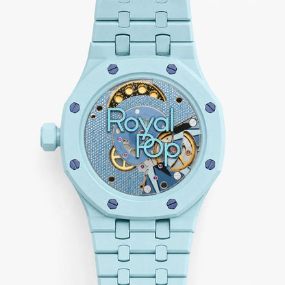 Light Blue Northline AP x Swatch Wristband Conversion Bracelet