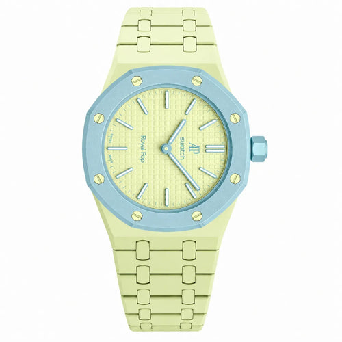 Light Green Northline AP x Swatch Wristband Conversion Bracelet