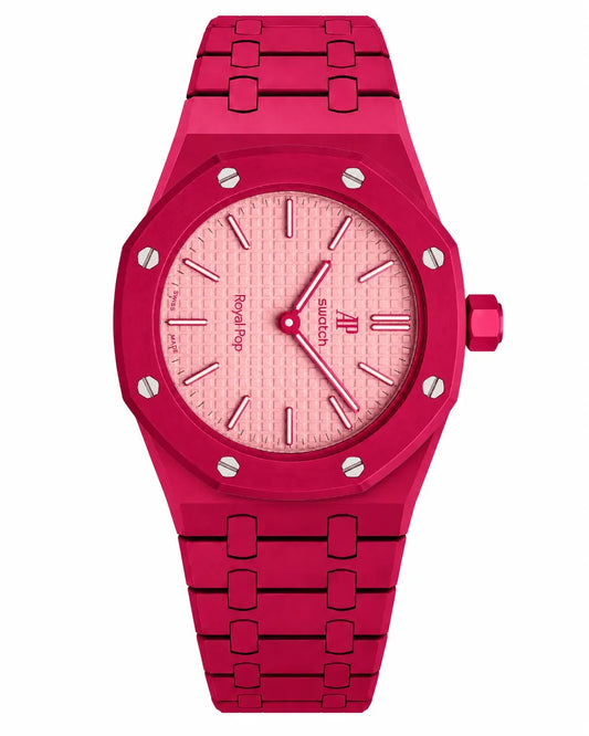 Red Northline AP x Swatch Wristband Conversion Bracelet