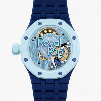 Dark Blue Northline AP x Swatch Wristband Conversion Bracelet