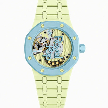 Light Green Northline AP x Swatch Wristband Conversion Bracelet